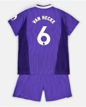 Tottenham Hotspur Jan Paul van Hecke #6 Maglia Gara Terza Repliche 2026-27 Bambino Maniche Corte Tottenham Hotspur Jan Paul van Hecke #6 Maglia Gara Terza Repliche 2026-27 Bambino Maniche Corte